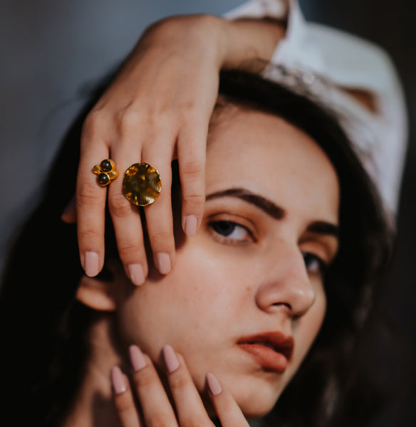 Aliza Ring Labradorite