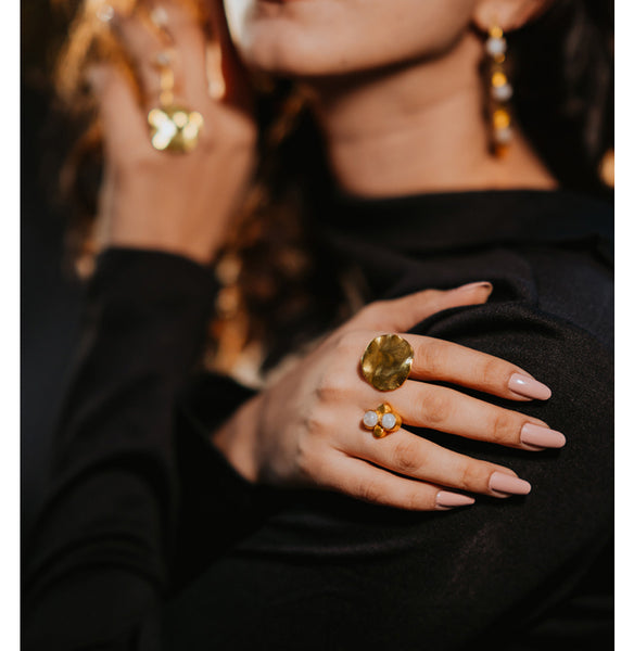 Aliza Ring Moon Stone