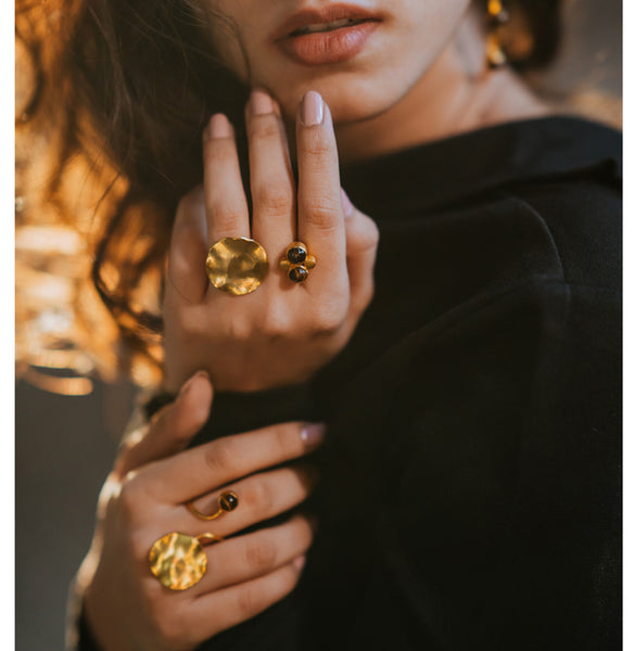 Aliza Ring Tiger Eye