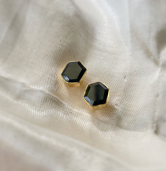 Bella Studs - Onyx