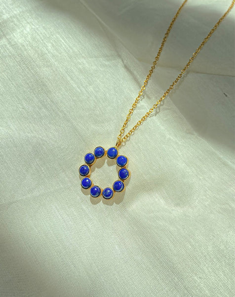 Chloe Necklace Lapis Lazuli