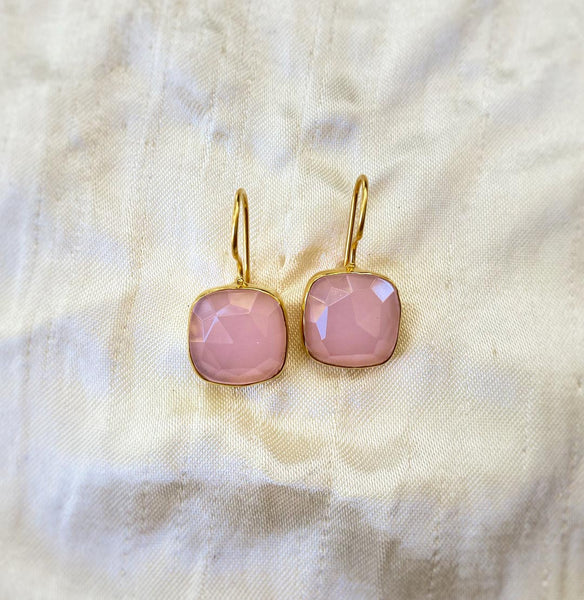 Eva Drops Rose Quartz