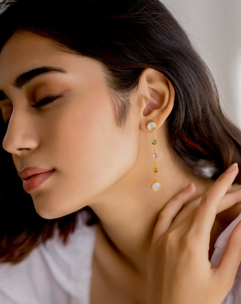 Gracie Earrings - Pastel