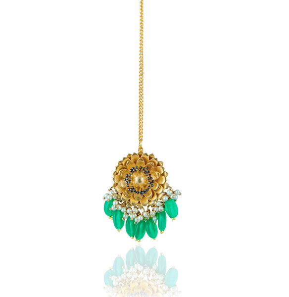 Marigold Tika - Emerald Green