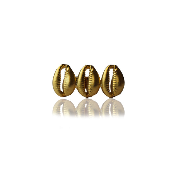Summer Shell Gold Ring