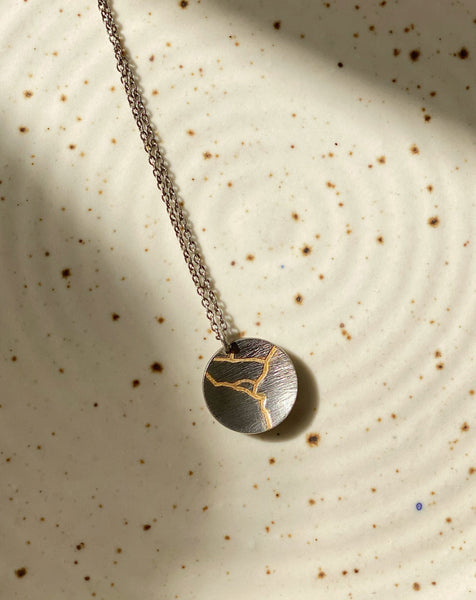 Wabi Sabi Silver Necklace
