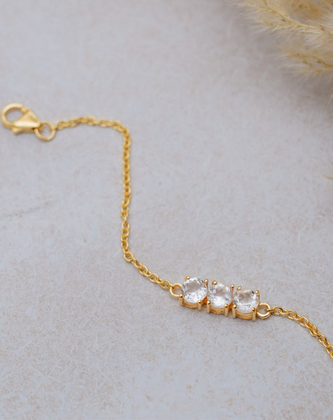 Zoe Bracelet - Crystal