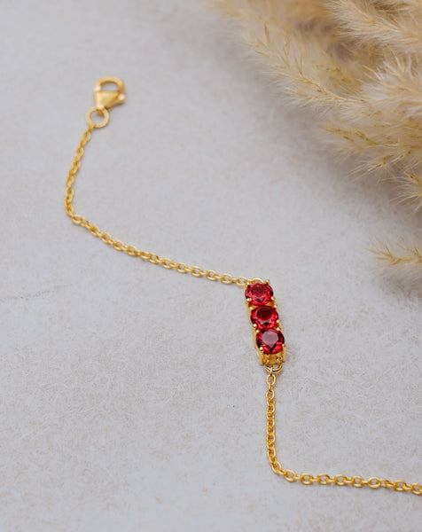 Zoe Bracelet - Ruby Hydro