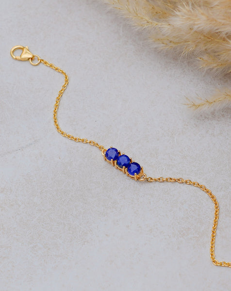 Zoe Bracelet - Sapphire Corrundum