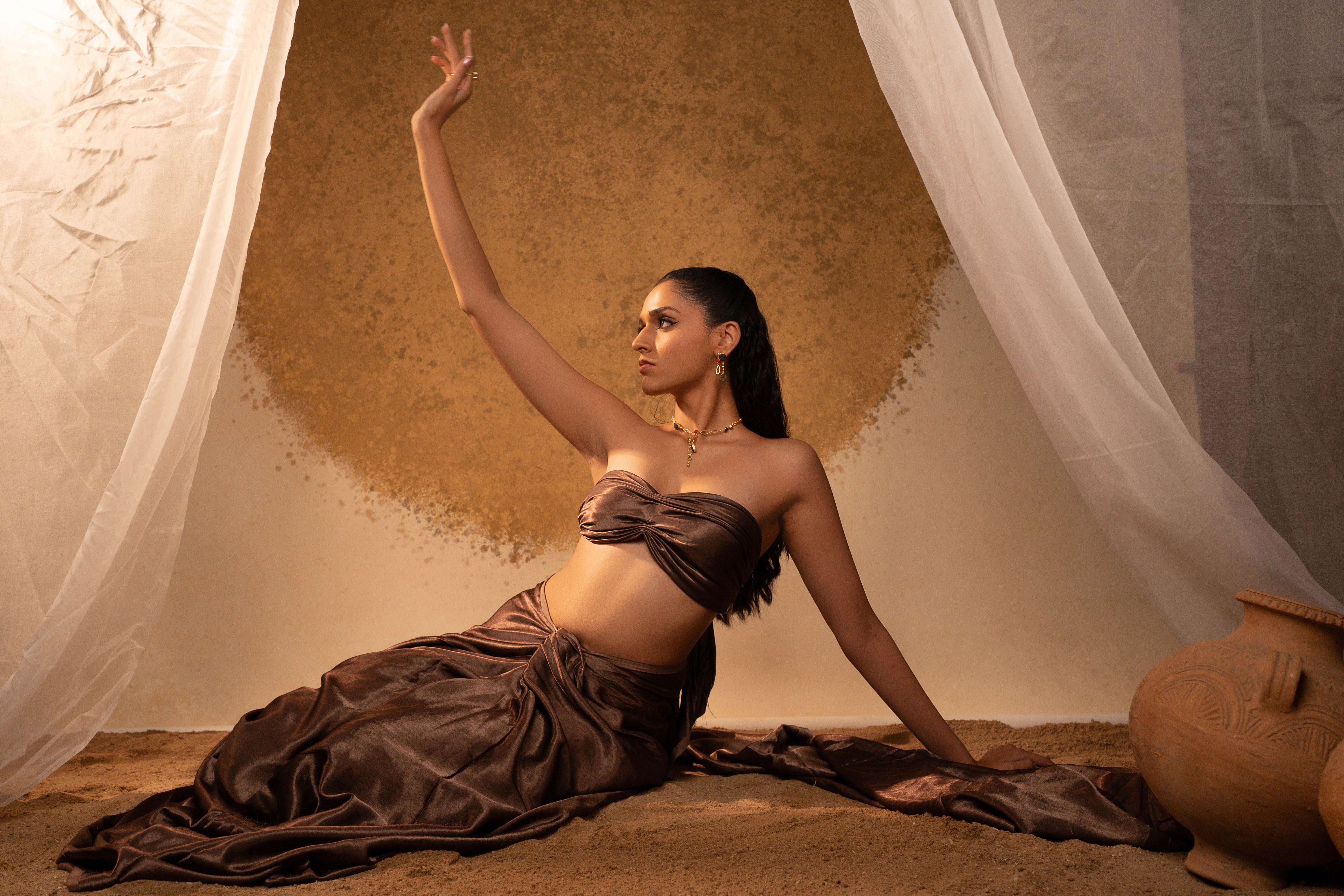 Egyptian-inspired handcrafted jewelry from Hyperbole Accessories