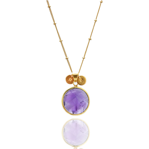 February – African Amethyst Necklace